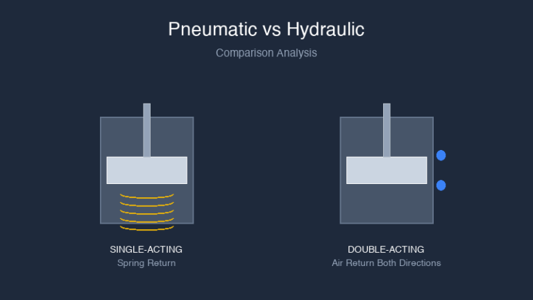 Pneumatic vs Hydraulic Cylinders Comparison